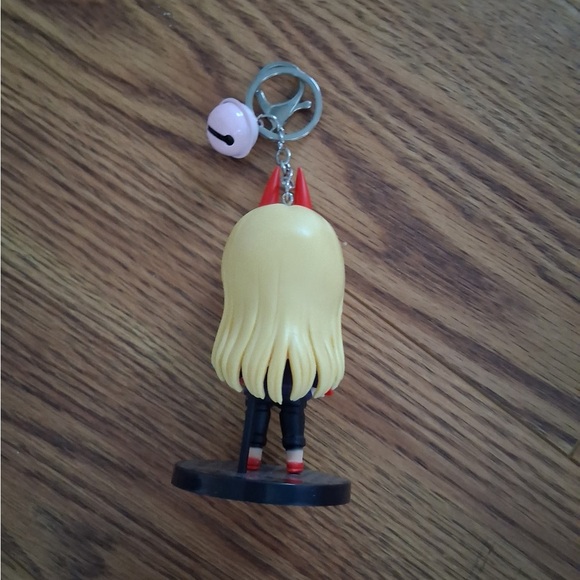 Power Chainsaw Man Anime Keychain Bag  Charm - Picture 4 of 4